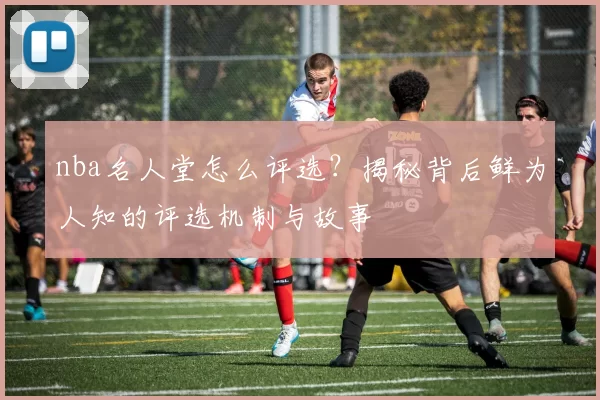 nba名人堂怎么评选?揭秘背后鲜为人知的评选机制与故事